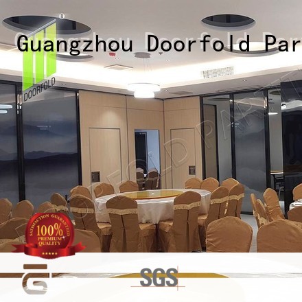 Doorfold movable acoustic movable partitions hot-sale for office