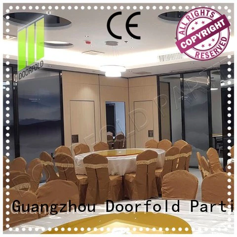bay top selling display room acoustic movable partitions Doorfold movable partition