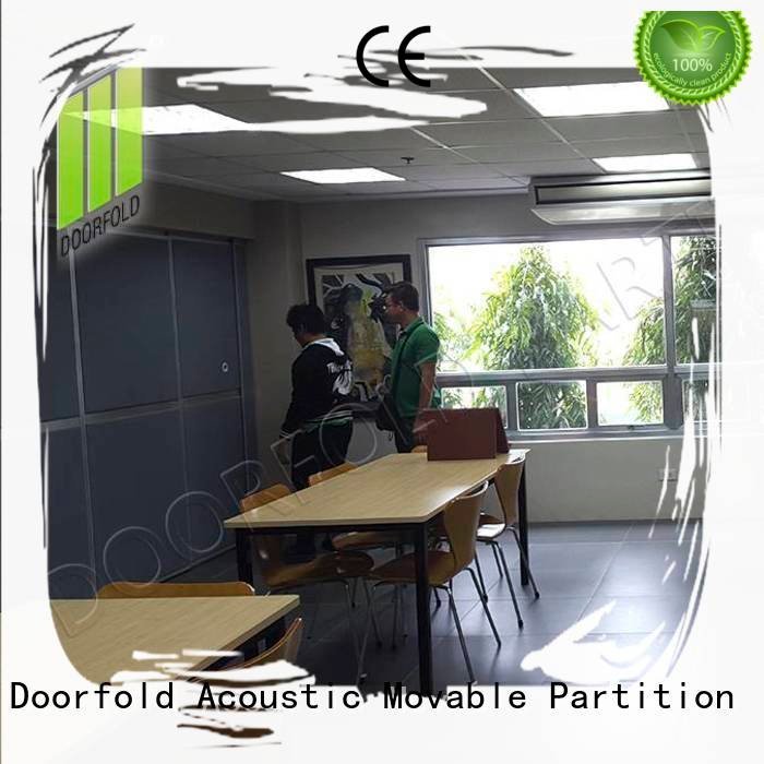 collapsible wall sound retractable Doorfold movable partition soundproof office partitions