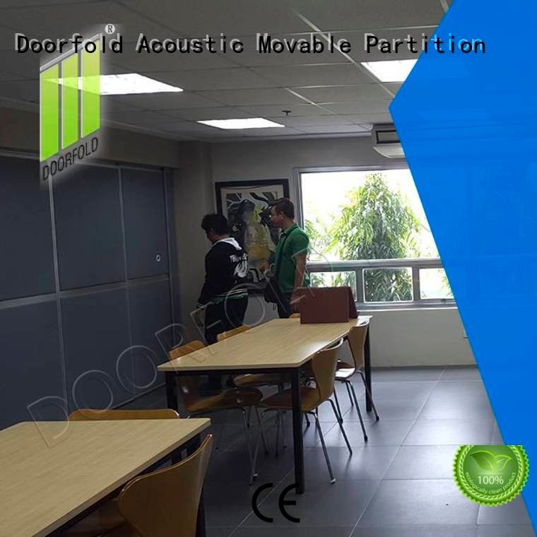 Doorfold movable partition Brand soundproof collapsible soundproof office partitions sound partition