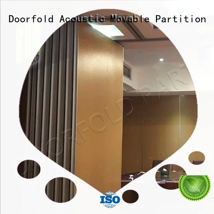 Doorfold movable partition retractable wall commercial sliding glass partition walls movable