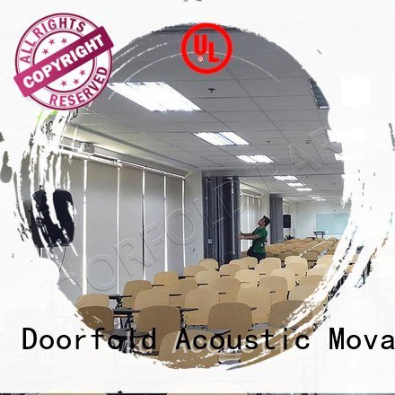 collapsible Doorfold movable partition commercial partition walls