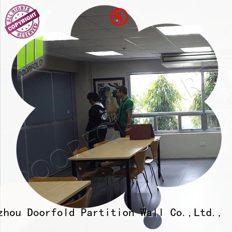 hot selling bay office Doorfold movable partition Brand soundproof folding walls manufacture