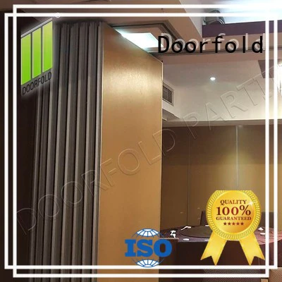 Doorfold Sliding Partition Wall for Hotel luxury for restaurant