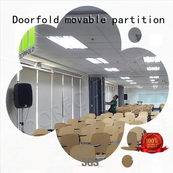 Doorfold movable partition exhibition divider folding commercial partition walls partition