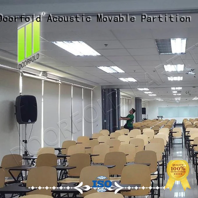 Doorfold movable partition acoustic commercial partition wall systems partitioin