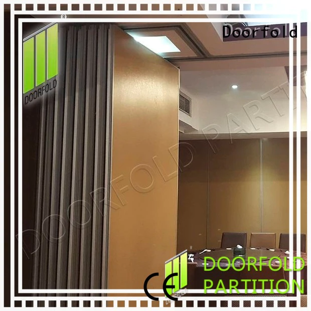 Doorfold international sliding room partitions cheapest factory price for conference