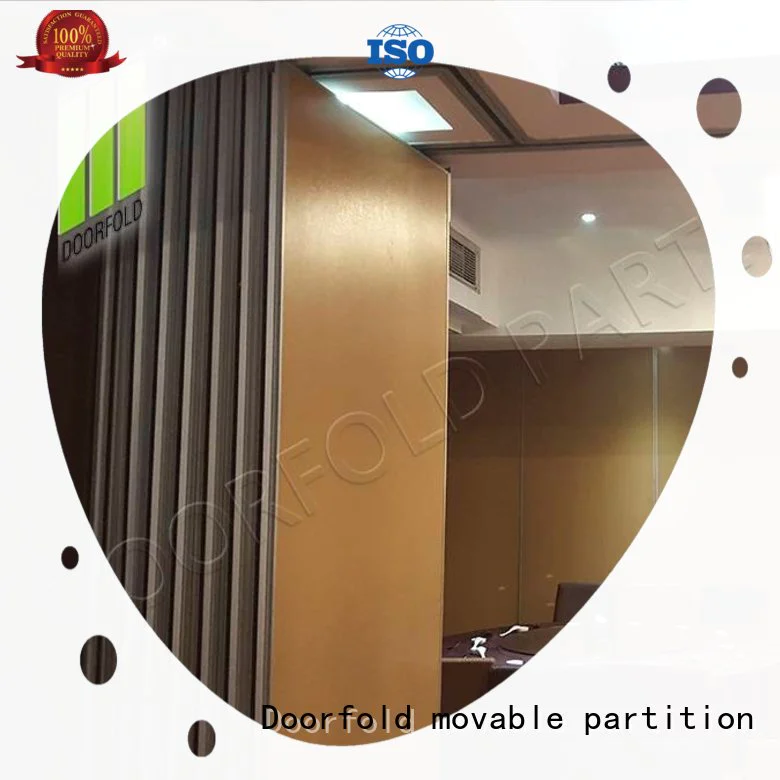 Sliding Partition Wall for Hotel flexible for conference Doorfold movable partition