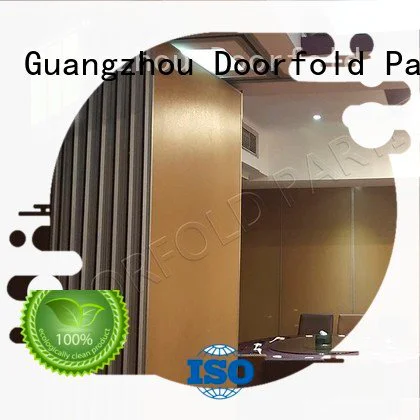 sliding glass partition walls plaza Doorfold movable partition Brand sliding folding partition