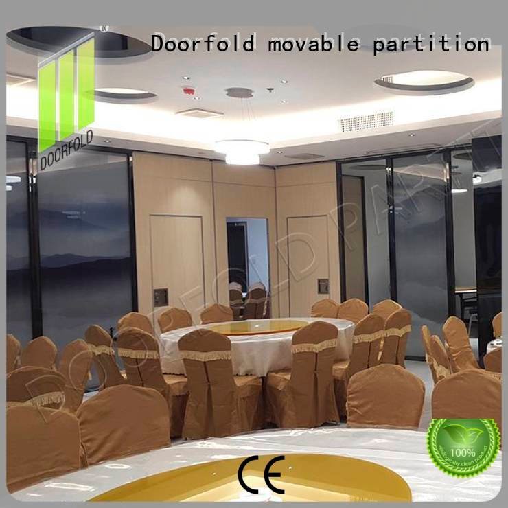 acoustic partition bay wall OEM acoustic movable partitions Doorfold movable partition