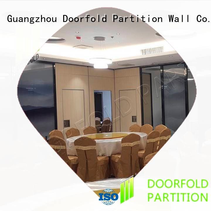 Doorfold movable partition acoustic partition folding movable operable