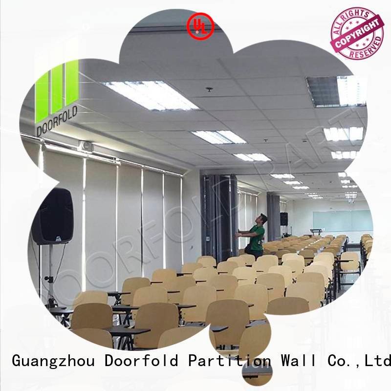 collapsible exhibition commercial partition walls Doorfold movable partition