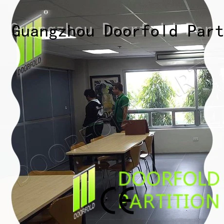proof soundproof office partitions custom for expo Doorfold movable partition