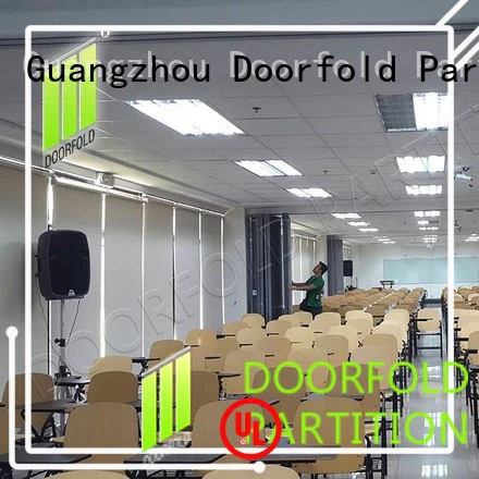 Doorfold movable partition Brand best center custom commercial partition walls
