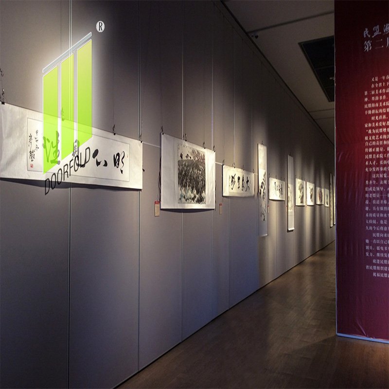 Museum Display Acoustic Folding Movable Partition Wall Panels