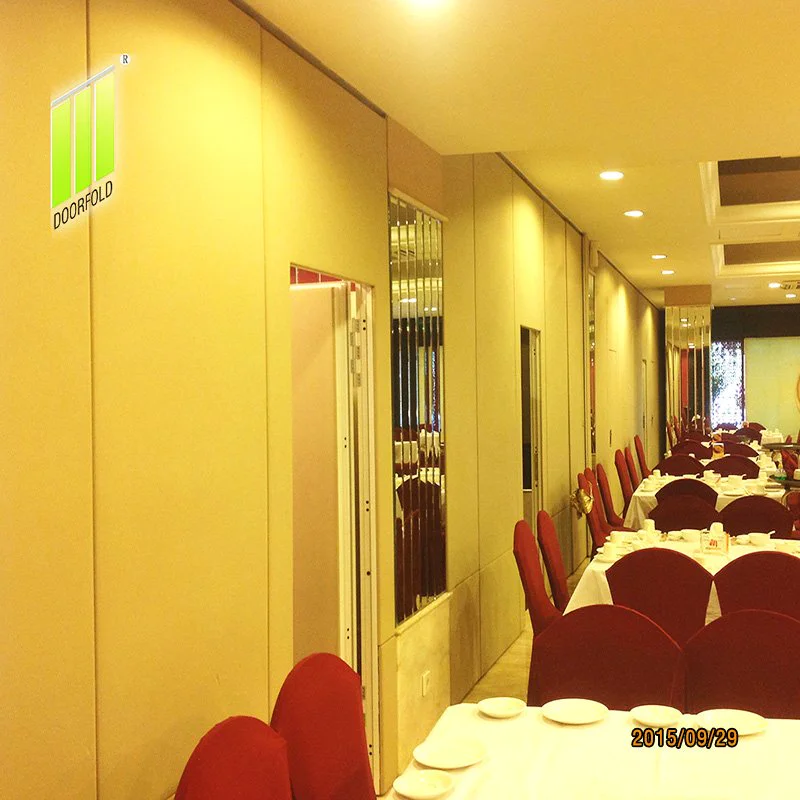 Flexible Acoustic Folding Partition Wall Divider for Restaurant