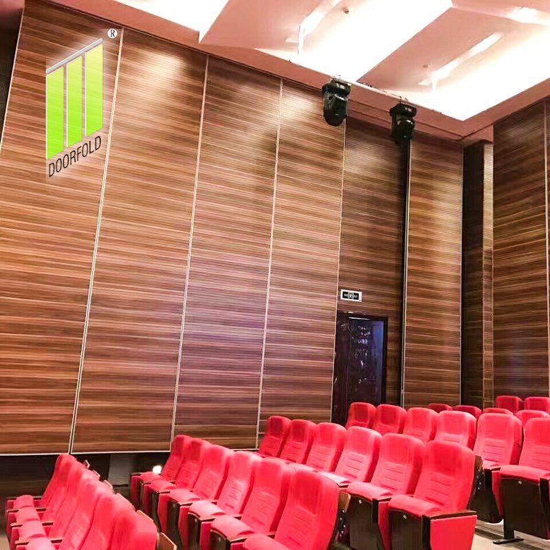 Operable Folding Partition Divider for Soundproof Movie Theater Room