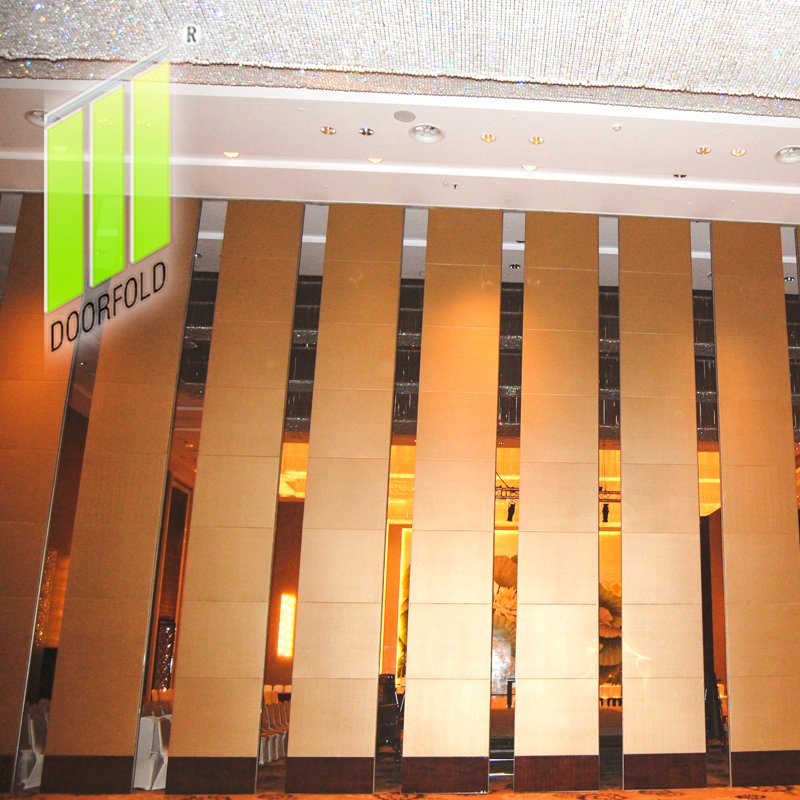Doorfold movable partition Acoustic Retractable Folding Divider Partition Wall for Hotel Folding Partition Wall for Hotel image5