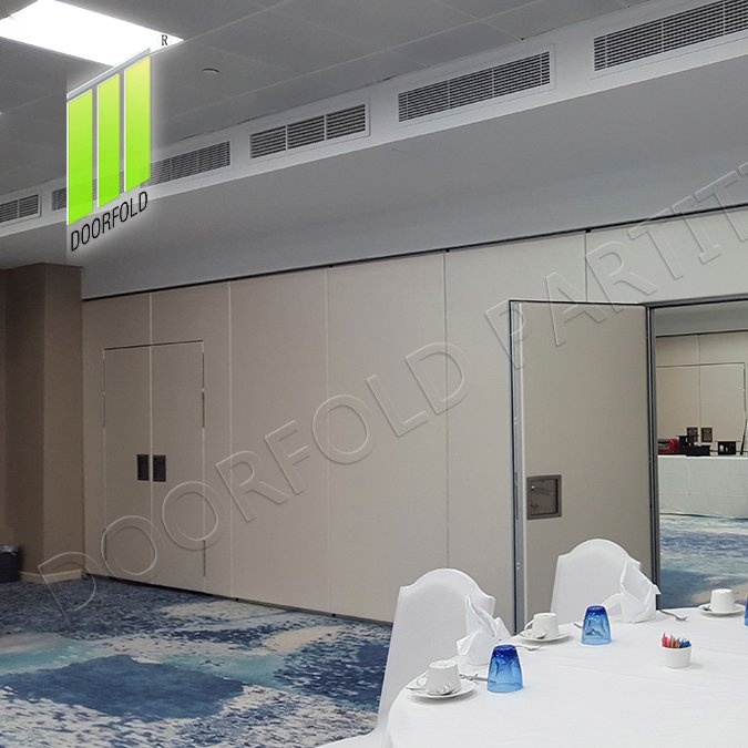 Doorfold movable partition Movable Acoustic Sliding Partition Wall for Commercial Hotel Sliding Partition Wall for Hotel image7