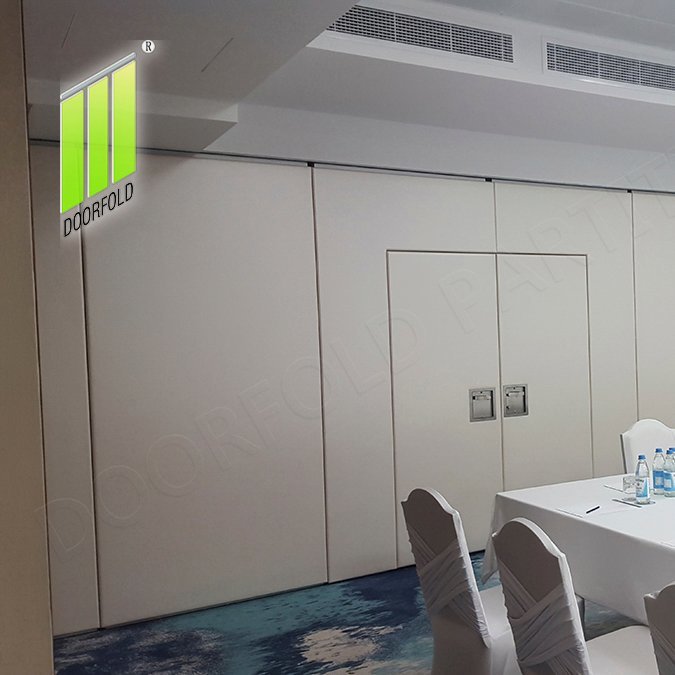 Operable Acoustic Sliding Partition Wall Divider for Office