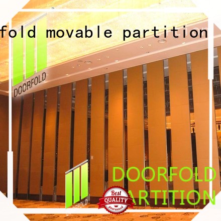 Doorfold movable partition hall acoustic movable partitions wall for restaurant
