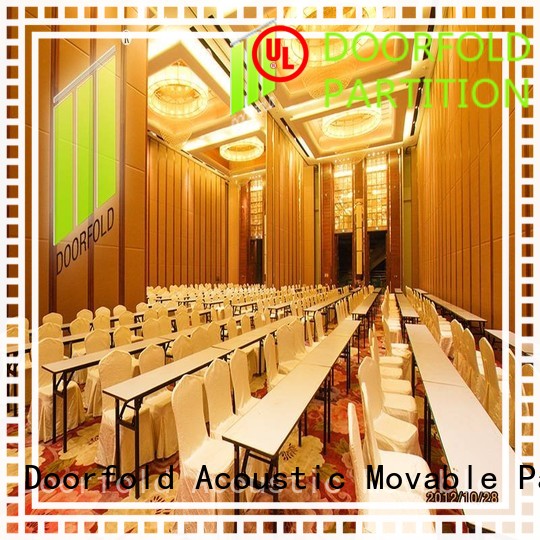 Doorfold movable partition folding conference room partition in office partitions easy installation for college