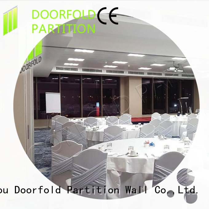 Doorfold operable sliding room partitions latest design