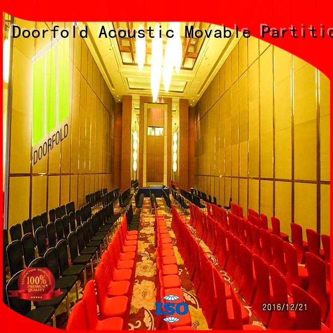 acoustic partition retractable partition acoustic Doorfold movable partition