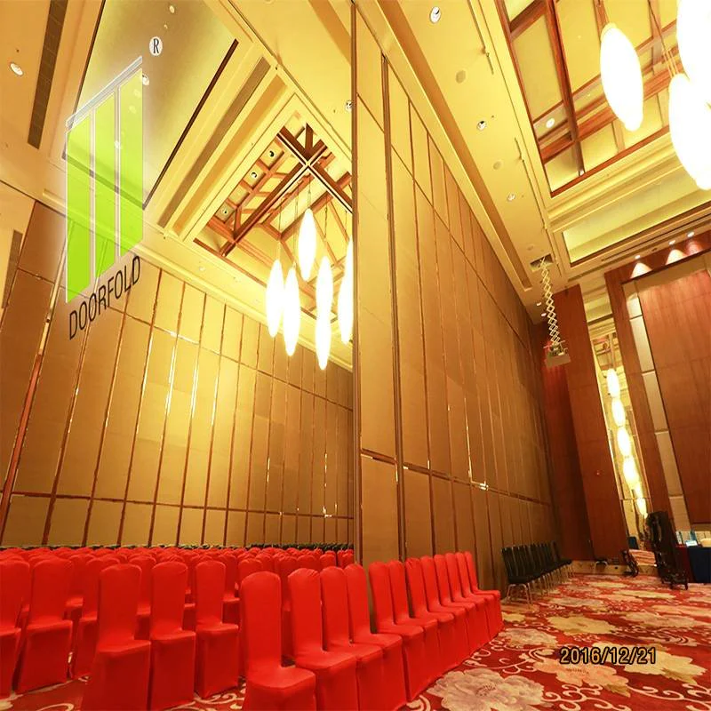 Hotel Flexible Folding Acoustic Movable Partitions Wall