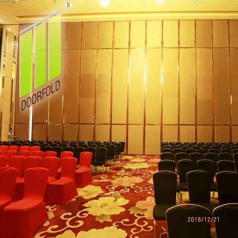 Hotel Flexible Folding Acoustic Movable Partitions Wall