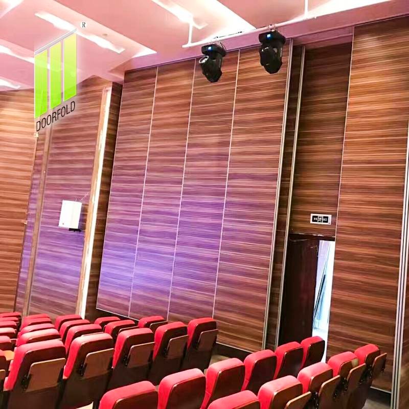 Operable Folding Partition Divider for Soundproof Movie Theater Room