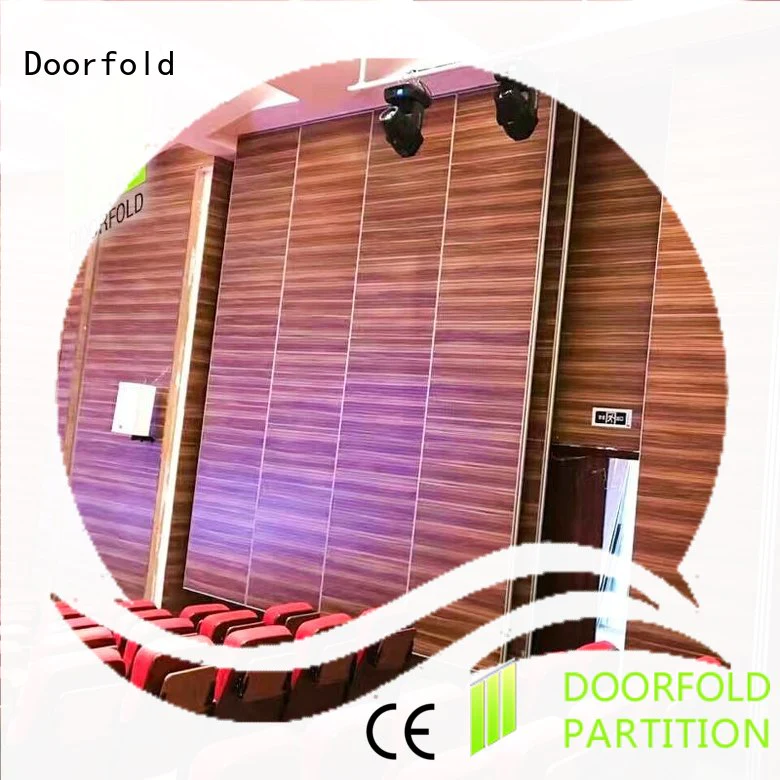 Doorfold acoustic movable walls buy now for theater
