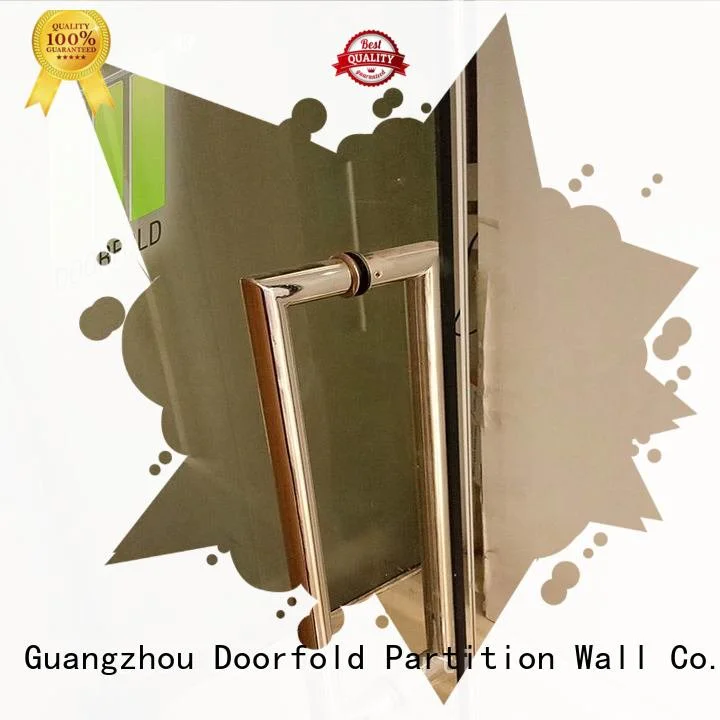 glass panels glass partition wall Doorfold movable partition