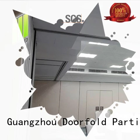 retractable soundproof partition wall proof for conference room