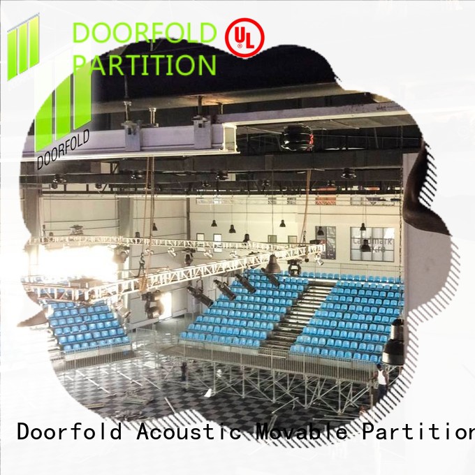 Doorfold movable partition hot sale commercial partition wall systems at discount for expo center