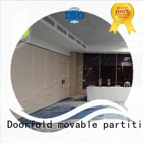Doorfold movable partition Brand plaza international sliding folding partition partition crowne