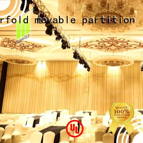 hotel partitions operable acoustic movable partitions Doorfold movable partition Brand