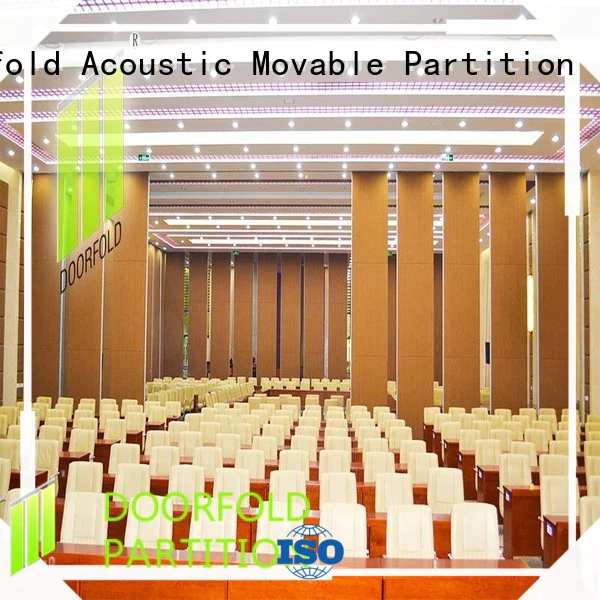 operable wall panels acoustic for conference Doorfold movable partition