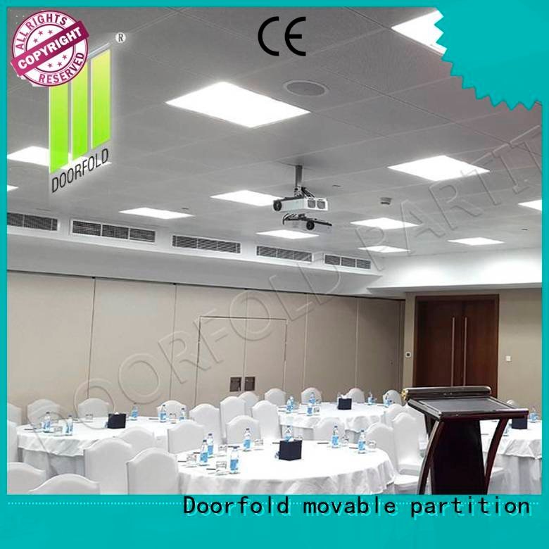 Doorfold movable partition Brand operable commercial partition walls exhibition divider
