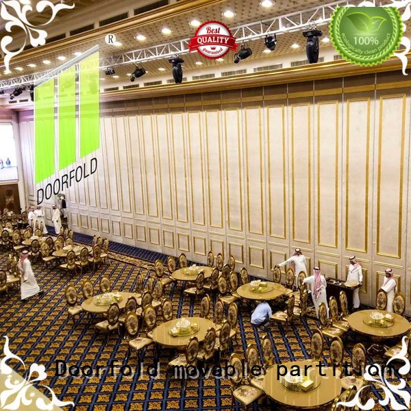 Doorfold movable partition Brand exhibition top selling theater movable partition wall singapore seafood