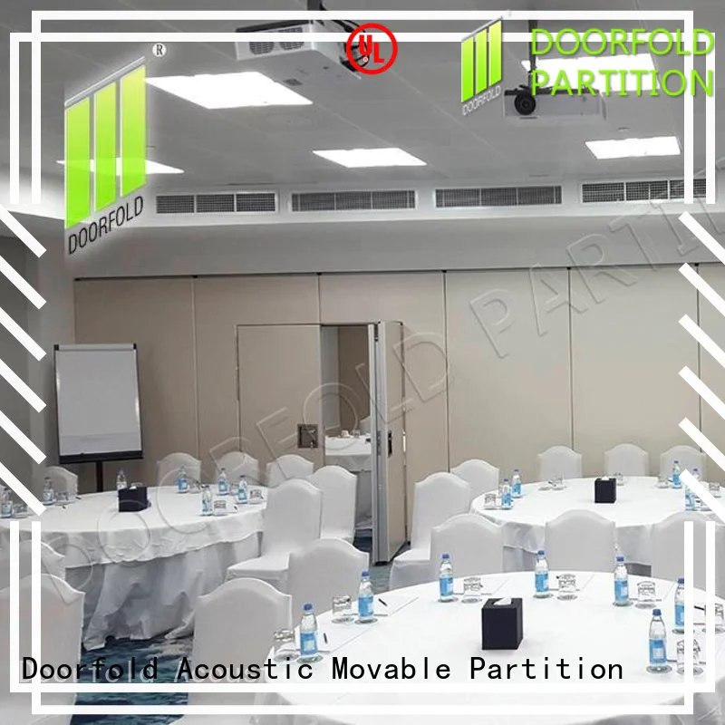 Doorfold soundproof partition wall custom for conference room