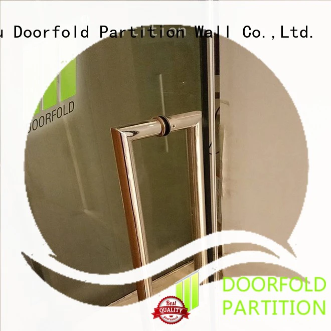Doorfold portable partition custom