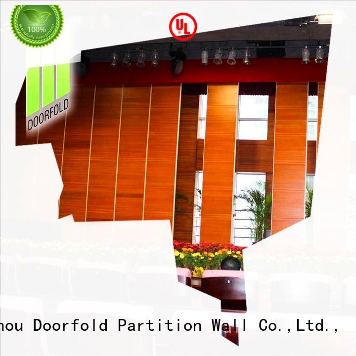 Doorfold movable partition Brand acoustic retractable sliding folding partition walls