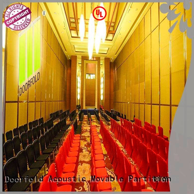 Doorfold movable partition Brand lan flexible yun acoustic movable partitions
