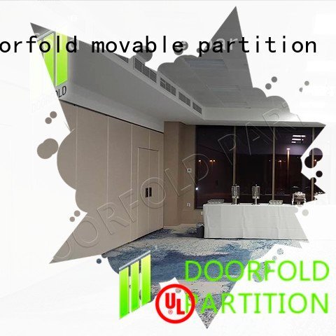 Quality Doorfold movable partition Brand sliding glass partition walls