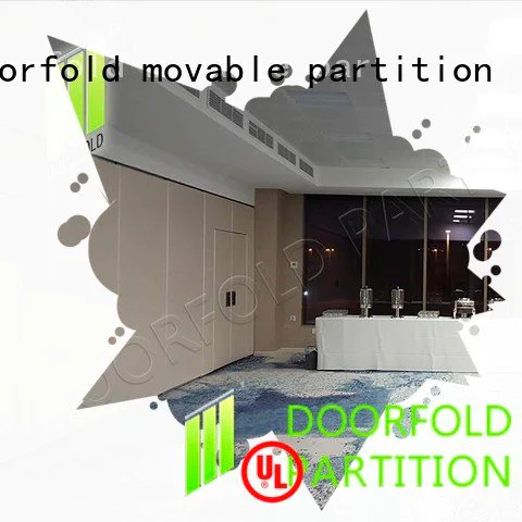Quality Doorfold movable partition Brand sliding glass partition walls