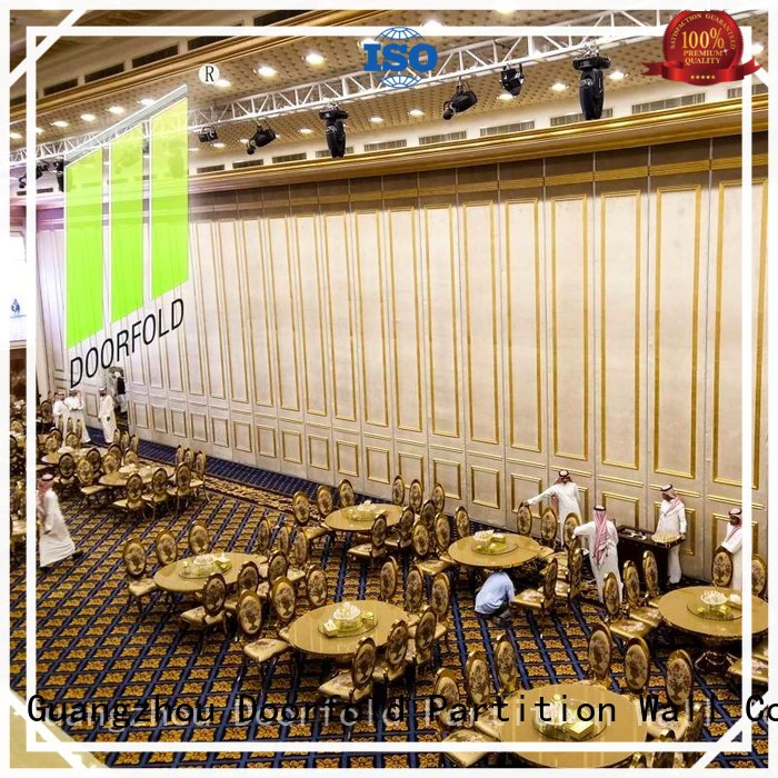 Doorfold movable partition operable Hotel ballroom Movable Walls hot-sale for conference