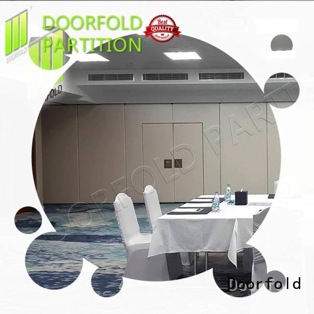 Doorfold sliding folding partitions movable walls new arrival for conference room
