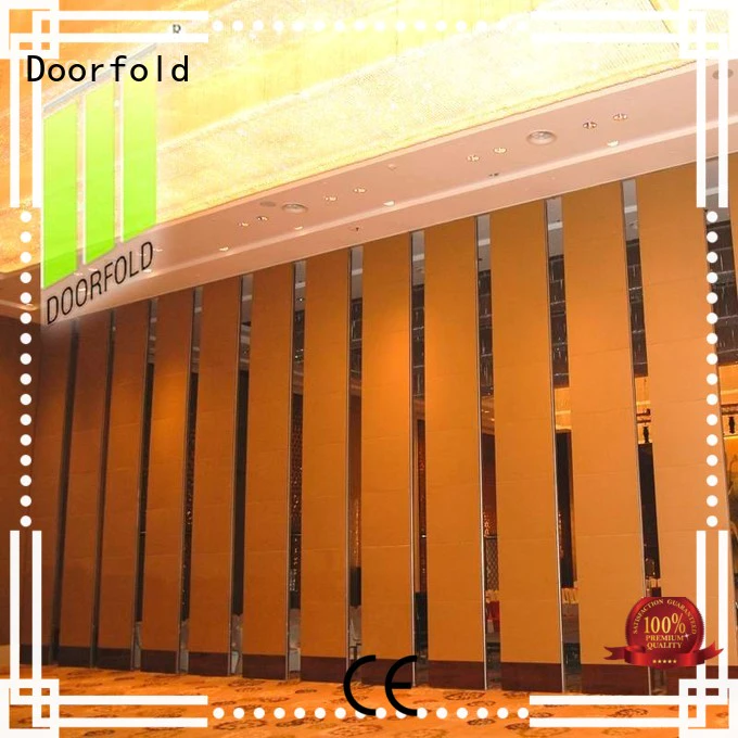 Doorfold folding acoustic folding walls restaurant for office