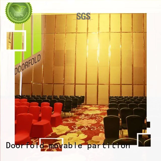 Doorfold movable partition Brand bay retractable acoustic movable partitions